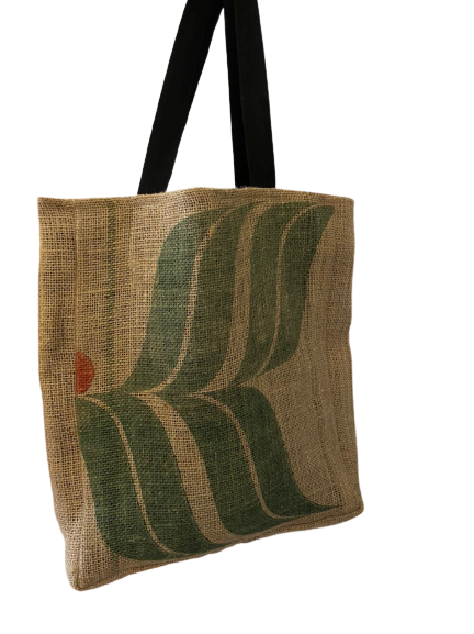 borsa juta caffè